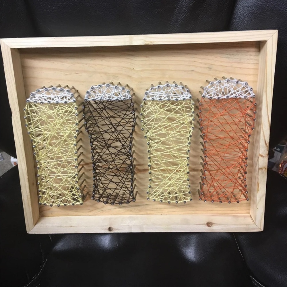 Handmade Beer String Art